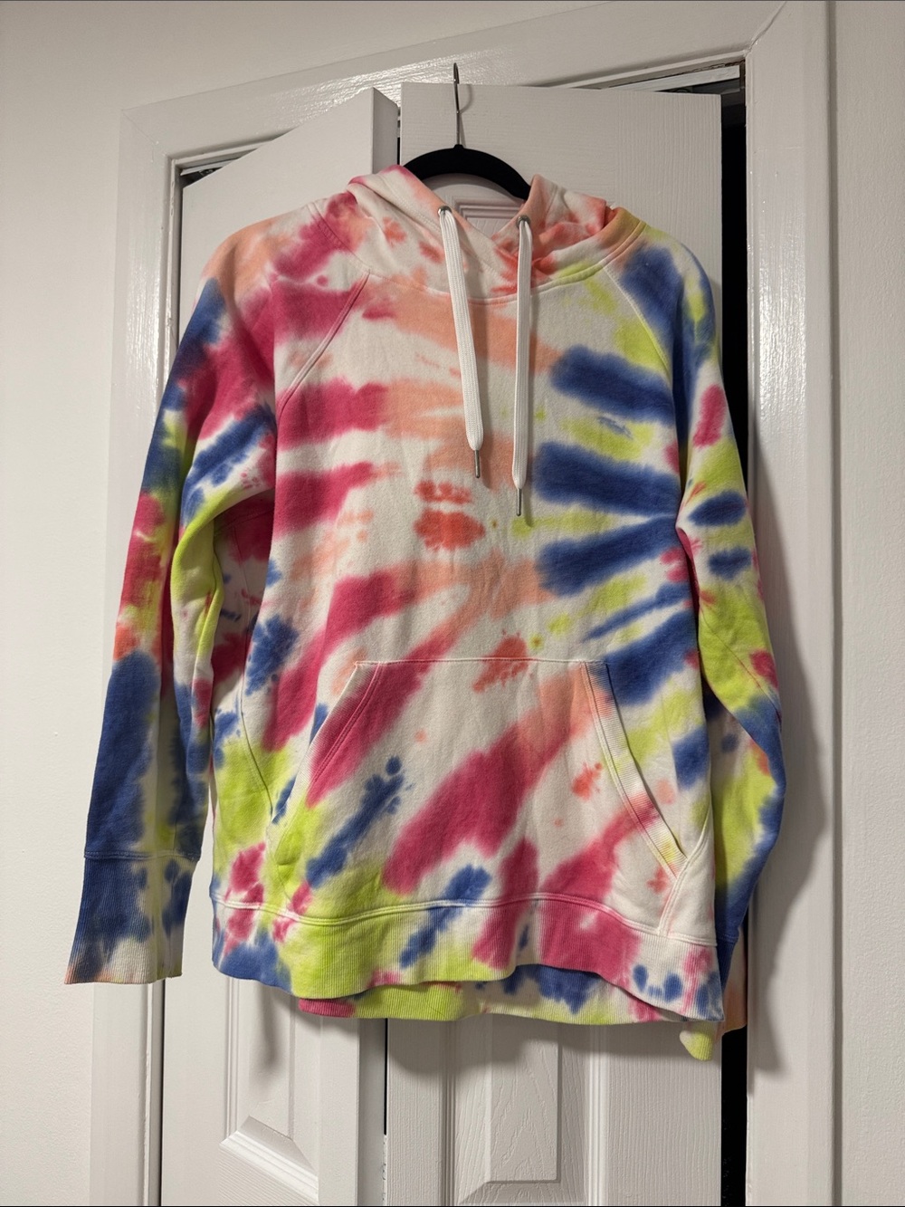 Crewneck Hoodie with Drawstring